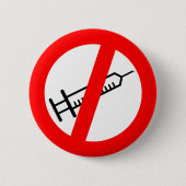 バッジ/ブートンアンチVax 缶バッジ (正面)