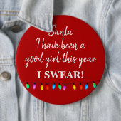 バッジ – 今年はサンタさんいい子だった (インサイチュ)