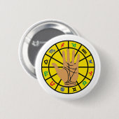 バッジ-占いPin 缶バッジ (正面&裏面)