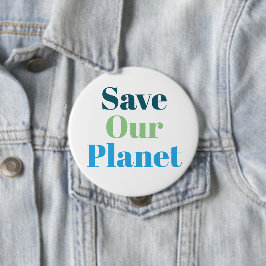 バッジ - 私たちの地球を救おう