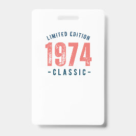 バッジ 1974