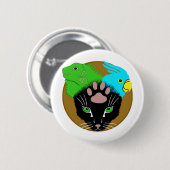 バッジ- BeastMastery Pin 缶バッジ (正面&裏面)