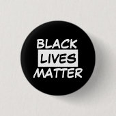 バッジ – BLACK LIVES MATTER (正面)