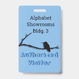 バッジ – Hummingbird on Branch