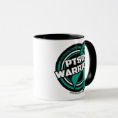 バッジ…PTSD マグカップ (正面右)