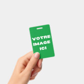 バッジ – Votre image ici - personalisee (手持ち)
