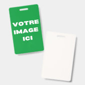 バッジ – Votre image ici - personalisee (正面&裏面)