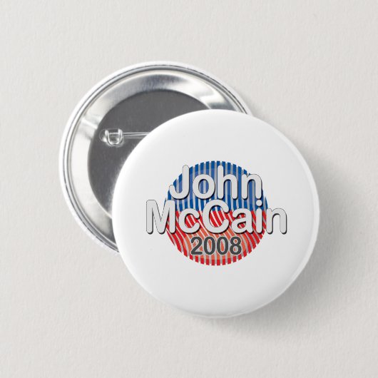 バッジjohnmccain 缶バッジ (正面&裏面)