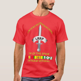 バッジLRRPスピアベトナムベットの先端SVC付き Tシャツ