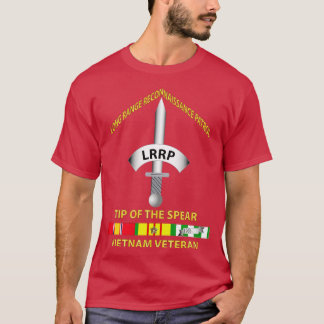 バッジLRRPスピアベトナムベットの先端SVC付き Tシャツ