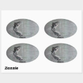 バッセン 楕円形シール (シート)