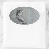 バッセン 楕円形シール (バッグ)