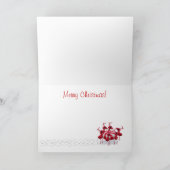 バッタとアリのクリスマスカード シーズンカード (内部)