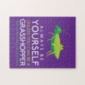 バッタになれないなら何でもご自分でなさい ジグソーパズル (横)