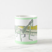 バッタのコーヒー・マグ コーヒーマグカップ (中央)