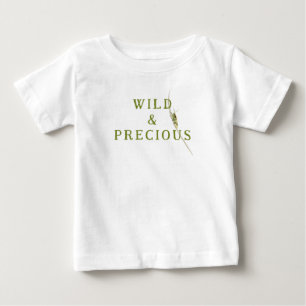 バッタのWild & Preciousファミリー ベビーTシャツ