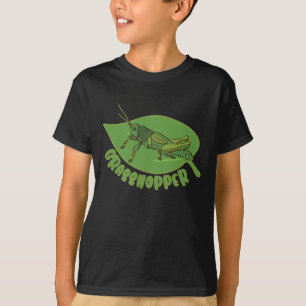 バッタガーデナー自然昆虫学昆虫 Tシャツ