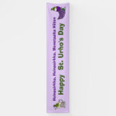 バッタズ、ブドウとビールセントウルホバナー 横断幕 (縦)