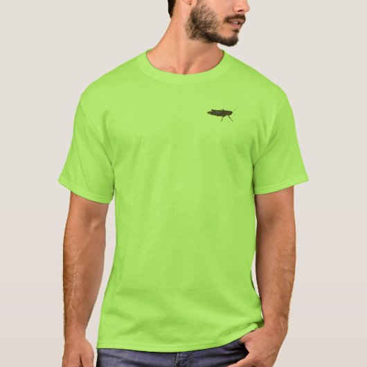 バッタデザイン Tシャツ (正面)
