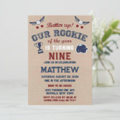 バッターアップ我々の小さなルーキーはAdd Age Inv回転している 招待状 (スタンド正面)