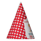 バッターアップ！野球スポーツボーイズ誕生日パーティー パーティーハット (左)