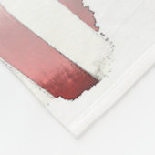 バッターアップ! – 野球選手と米国国旗 フリースブランケット (角)