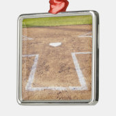 バッターボックス メタルオーナメント (左)