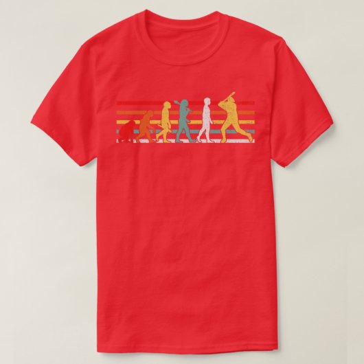 バッター ベースボール プレーヤー 3 Tシャツ (デザイン正面)