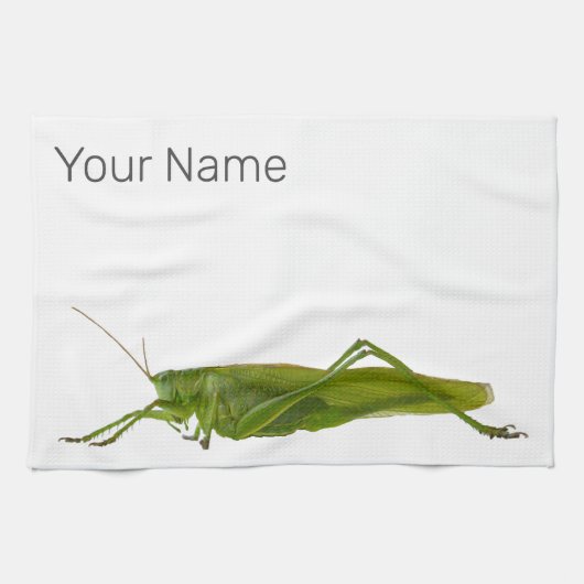 バッタ又は早馬レトロの防虫動物ギフト キッチンタオル (横)
