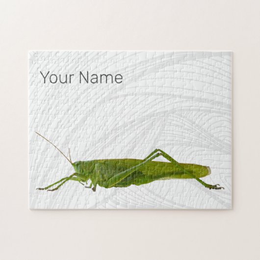 バッタ又は早馬レトロの防虫動物ギフト ジグソーパズル (横)