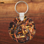 バッタ揚げ(Takkataen Thot)アジア料理 キーホルダー (正面)