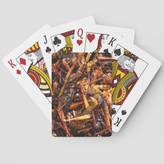 バッタ揚げ(Takkataen Thot)アジア料理 トランプ (裏面)