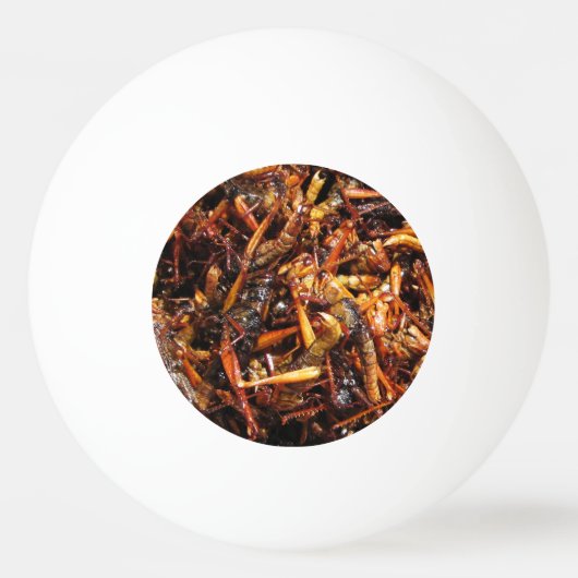 バッタ揚げ(Takkataen Thot)アジア料理 卓球ボール (正面)