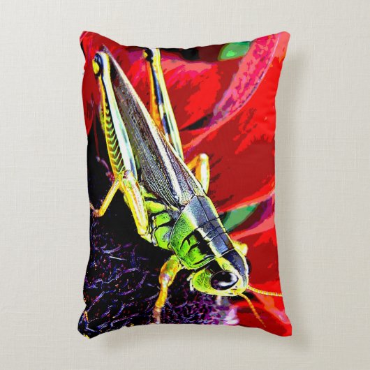 バッタ枕 アクセントクッション (正面(垂直))