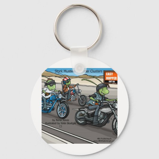 バッタ キーホルダー (正面)