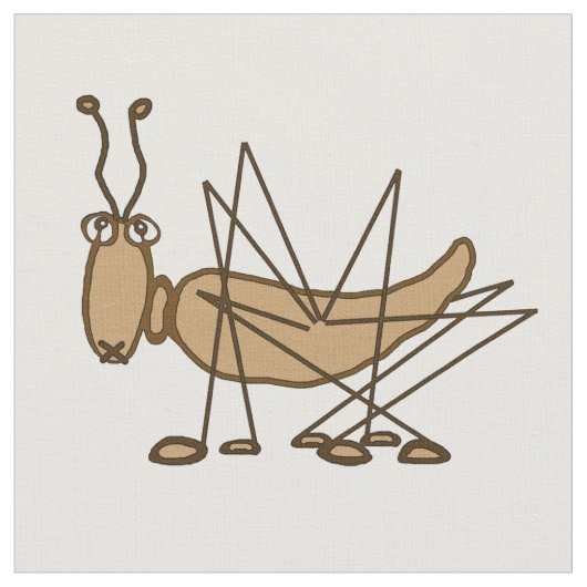 バッタ ファブリック (クローズアップ)