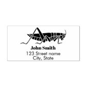 バッタ ラバースタンプ (インプリント)