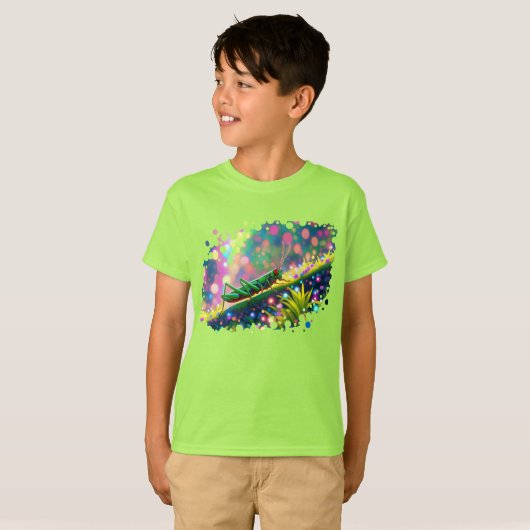 バッタ Tシャツ (正面フル)