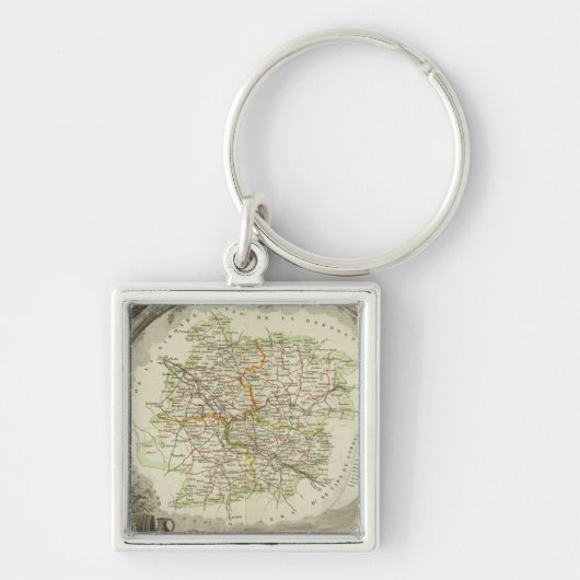 バッチとガロンヌ キーホルダー (正面)