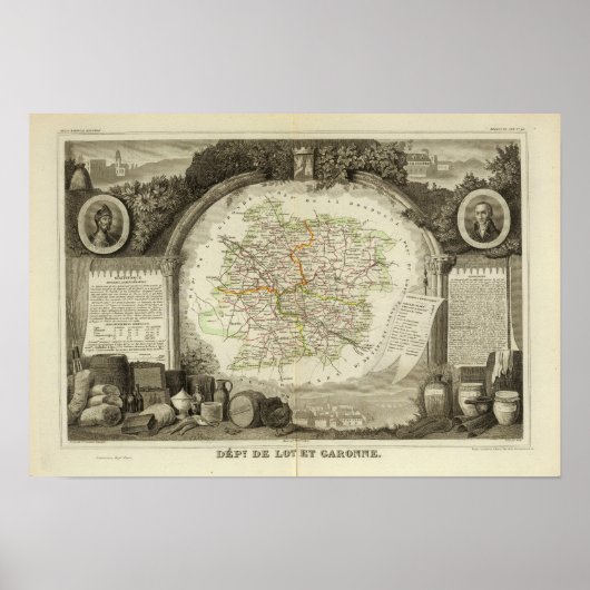 バッチとガロンヌ ポスター (正面)