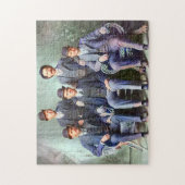 バッチキャシディ&ザサンダンスキッド集団カラーレドゥックス ジグソーパズル (縦)