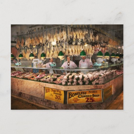 バッチャー – チキン1931にフック ポストカード (正面)
