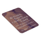 バッチャー、ベイカー、ろうそく立て焼きマグネット マグネット (右側)