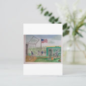 バッティング練習 ポストカード (スタンド正面)