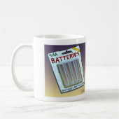 バッテリおもしろいカードおよびギフトは含まれていない。 コーヒーマグカップ (左)