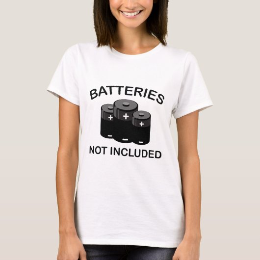 バッテリを含まない Tシャツ (正面)