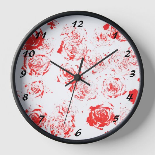 バッテリシンプルー動作時計 壁時計 (正面)