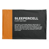 バッテリパロディ抱き枕 枕カバー (裏面)