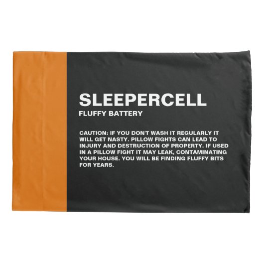 バッテリパロディ抱き枕 枕カバー (裏面)