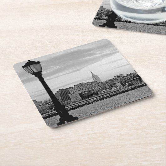 バッテリパークシティII スクエアペーパーコースター (アングル)